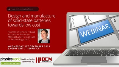 Design and manufacture of solid-state batteries towards low cost