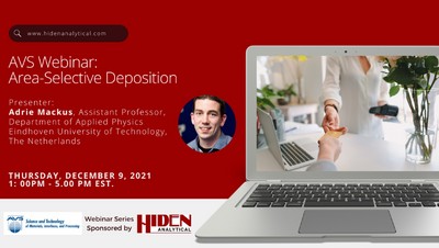 AVS Webinar: Area-Selective Deposition