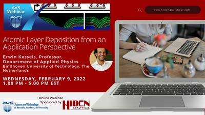 AVS Webinar: Atomic Layer Deposition from an Applications Perspective