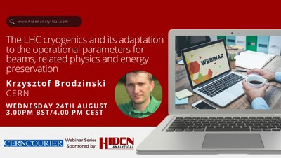 Webinar: The LHC cryogenics and its adaptation to the operational parameters for beams, related physics and energy preservation