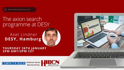 Webinar: The axion search programme at DESY