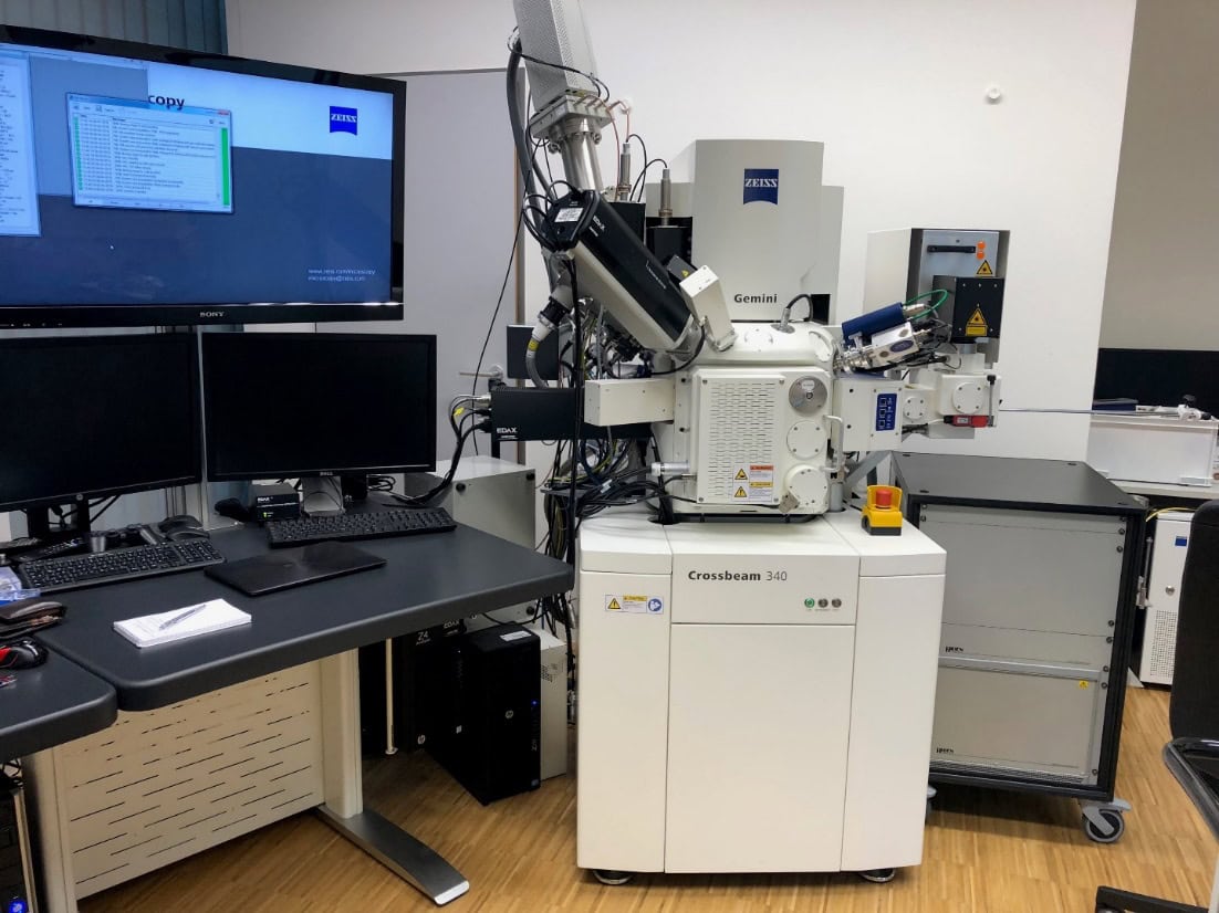 Hiden EQS on Zeiss Crossbeam 340