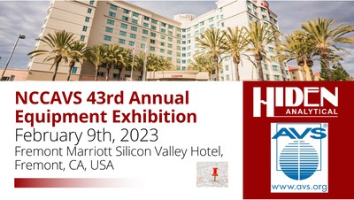 NCCAVS 43rd Annual Equipment Exhibition