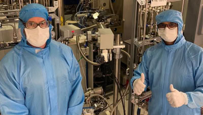 HPR-30 Install at Nanofabrication Core Lab, KAUST