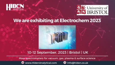 Hiden Analytical Exhibiting at Electrochem 2023
