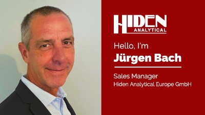 Mr. Jürgen Bach joins Hiden Analytical Europe