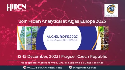 Hiden Analytical Exhibiting at Algae Europe