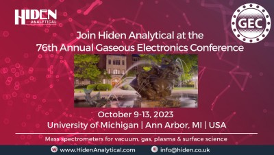 Hiden Analytical Exhibiting at GEC 2023 76th Conference