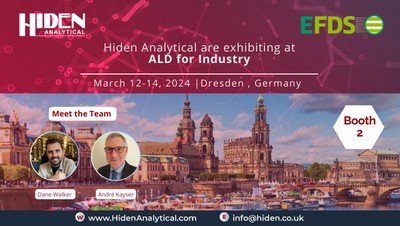 We are exhibiting at ALD for Industry