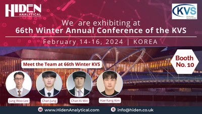 Join us at the 66th Winter Annual Conference of the KVS