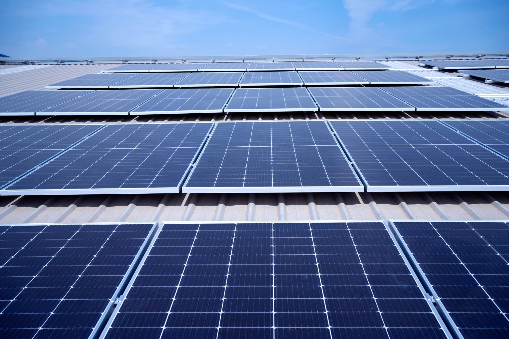 Solar Panels on roof