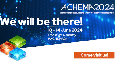 We are exhibiting at ACHEMA 2024!