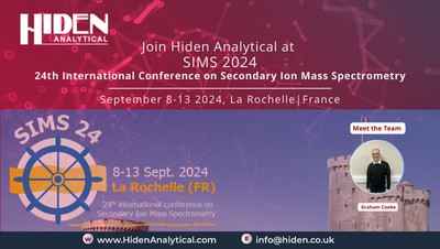 Join Hiden Analytical at SIMS-24