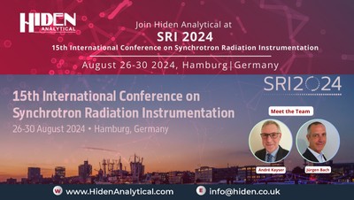 André Kayser and Jürgen Bach to Represent Hiden Analytical Europe at SRI 2024!