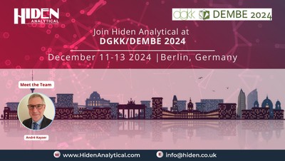 Join André Kayser at DGKK/DEMBE 2024 in Berlin