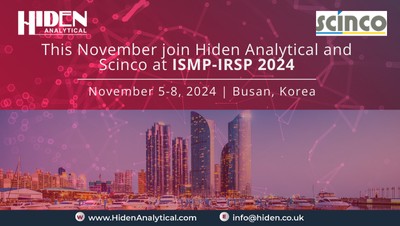 Hiden Products to be Featured at ISMP-IRSP 2024 in Korea
