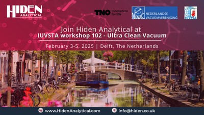 Discover the Future of Vacuum Technology at the IUVSTA Workshop in Delft!