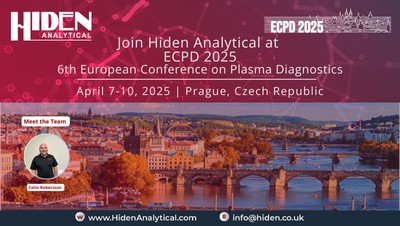 Meet Hiden Analytical at ECPD 2025 in Prague!