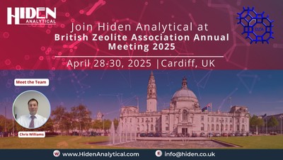 Meet Hiden Analytical at British Zeolite Association Annual Meeting 2025!