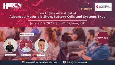 Meet Our Team at The Advanced Materials Show & Battery Cells & Systems Expo 2025