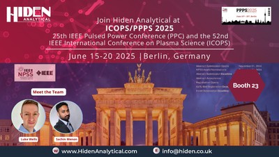 Join Hiden Analytical at ICOPS/PPPS 2025