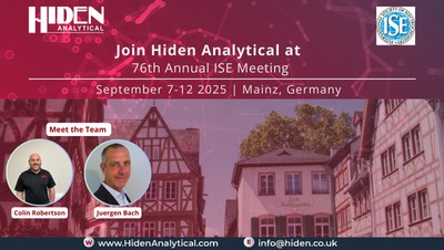 Hiden Analytical to Exhibit at CBCat 2025 – Advancing Catalysis Science and Industrial Applications