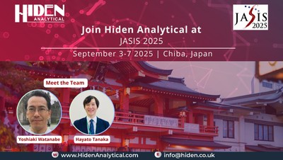 Hiden Analytical Showcased at JASIS 2025