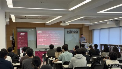 Chris Williams delivers talk at SCINCO Seminar on Quadrupole Mass Spectrometers