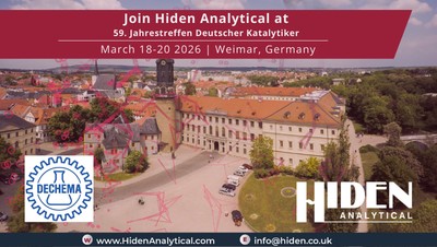 Hiden Analytical Europe GmbH at Katalytiker 2026 | Weimar