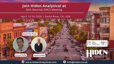 Hiden Analytical to Attend 30th Biennial ORCS Meeting