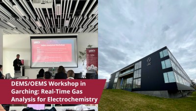 DEMS/OEMS Workshop in Garching: Advancing Real-Time Gas Analysis for Electrochemistry